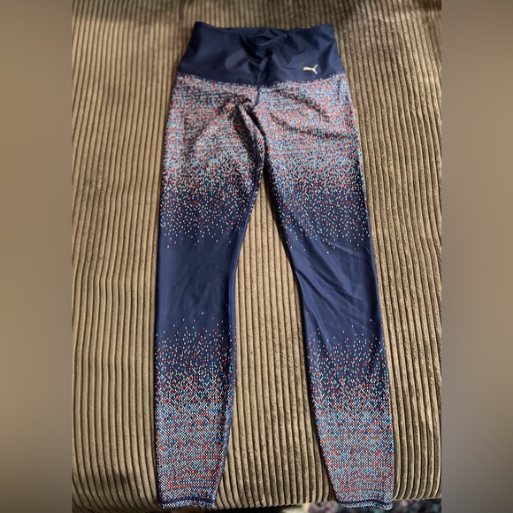 Puma Women’s Athletic Spandex Pants - Picture 3 of 5